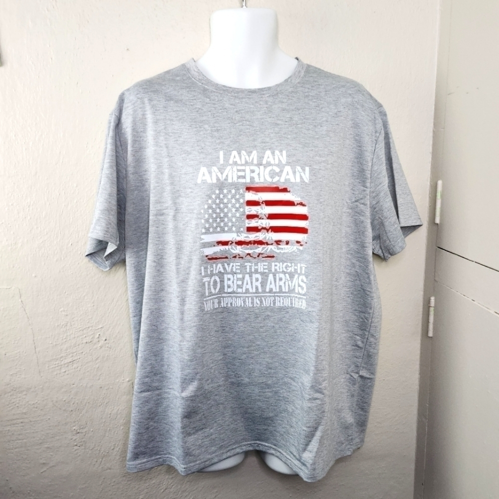 Right To Bear Arms Short Sleeve T Shirt Men Size 2XL NEW